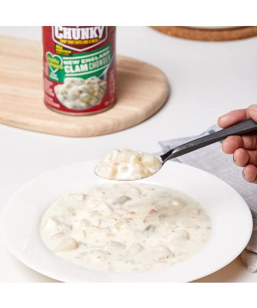 Campbell's Chunky Healthy Request New England Clam Chowder 18.8oz Can (Case of 12) - Buy Online on GoSupps.com
