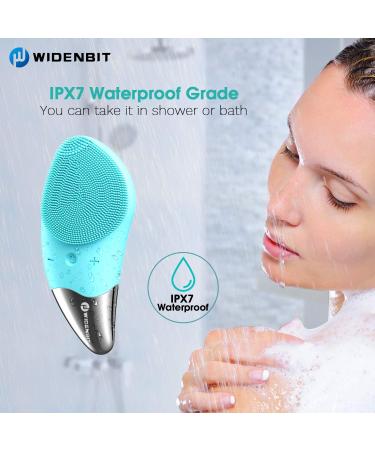 Refresh Jade Sonic Facial Cleansing Brush - 3 Modes, Waterproof, USB Rechargeable, Gentle Exfoliation, Deep Cleansing, Massaging - Green - Buy Online on GoSupps.com