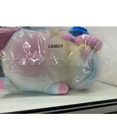 LAIBUY 35CM Cat Plush Pillow - Soft Kawaii Kitten Anime Plushie for Kids - Cute Stuffed Animal Toy for Birthday & Christmas Gifts - Pink - Buy Online on GoSupps.com
