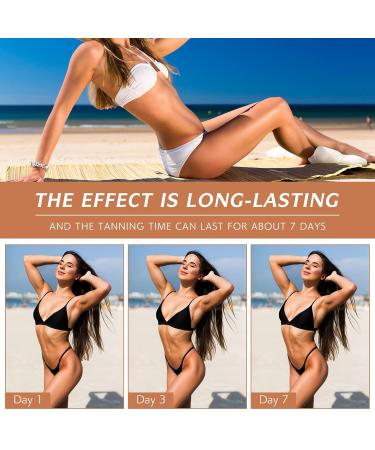 Self Tanning Drops for Face & Body - Natural Bronzing Drops for Sunless Glow | Radiant Tan 2.02 Fl Oz - Buy Online on GoSupps.com