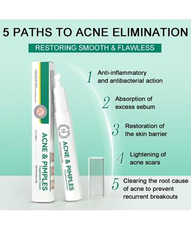 Anti Acne Face Cream & Dark Spot Remover for Face Acne Cream Spot Cream For Acne & Spot Anti Acne Spot For Face Back Inner Thigh Butt Blackhead Remover Cream for Face & Back Acne Anti-Blemish Care - Buy Online on GoSupps.com