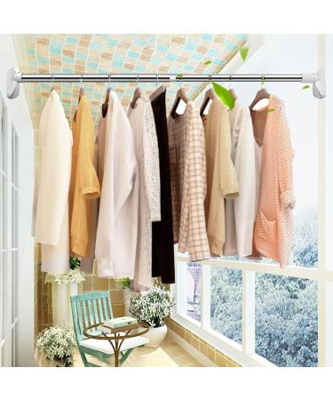 Siuke Expandable Curtain Rod - 20 to 32 Inches No Drill Rust-Free Clamping Bar for Windows & Shower - H44959-2 - Buy Online on GoSupps.com