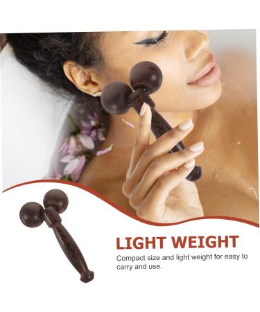 Beavorty Facial Roller Massage Tool Dual Manual Roller for Face Body and Eye Relaxation for Neck Arms Legs and Back Loved - Buy Online on GoSupps.com