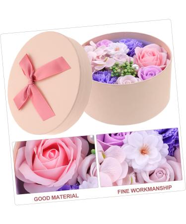 Angoily Preserved Decoration Floral Scented Soap Decorative Soap Floral Scented Bath Soap Scented Plant Soap Faux Floral Plant Indoor House Plants Purple Rose - Buy Online on GoSupps.com