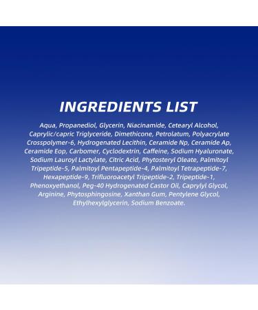 Eye Cream for Wrinkles & Crows Feet - with Essential Ceramides Peptides & Caffeine & Niacinamide - Reduce Puffiness & Bags Under Eyes Under Eye Cream for Women & Men 0.5 Oz Fragrance Free - Buy Online on GoSupps.com