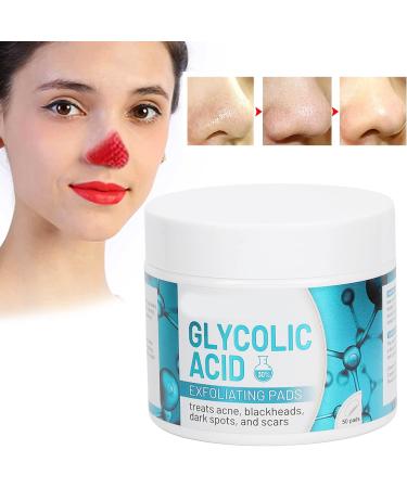 Zyyini 30% Glycolic Acid & Salicylic Acid Pads 50Pcs - Exfoliating Acne Wipe for Scar Removal - Buy Online on GoSupps.com