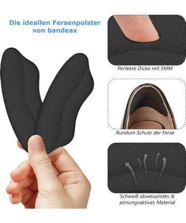 Premium 3M Glue Heel Cushion - 6pcs Anti-Slip Pads for Large Shoes - Comfort & Protection against Blisters Heel Spurs & Friction - Unisex Multicolored Heel Pillows - Buy Online on GoSupps.com