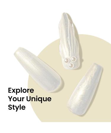 MAYCHAO 15ML Pearl Gel Nail Polish - Pearlescent Mermaid Shimmer for Nail Art & Manicure | Soak Off UV LED Curing - 0.5 OZ - Buy Online on GoSupps.com