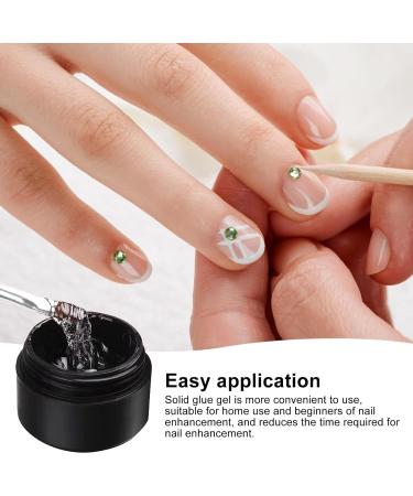 Gel Nail Glue for Fake Nails Multifunctional Fake Nail Tip Glue Nail Glue Supplies for 3D Sculpture Gel Nail Strengthen Founcy - Buy Online on GoSupps.com