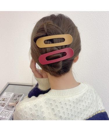 7PCS Large Flat Claw Clips for Thick Hair - Strong Hold Matte Hair Clips for Women and Girls - Buy Online on GoSupps.com