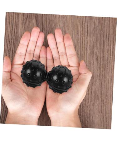 Buy Healvian Peanut Massage Roller - Black Muscle Massage Balls for Foot & Body Therapy | International Shipping Available - Buy Online on GoSupps.com