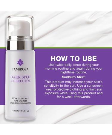 Dark Spot Remover for Face and Body - Melasma & Freckle Corrector - Hyperpigmentation Treatment - Buy Online on GoSupps.com