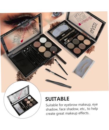FOMIYES 1 Set Eyebrow Powder Set Girl Makeup Accessory Abs Woman Make up Eyebrow Pencil - Buy Online on GoSupps.com