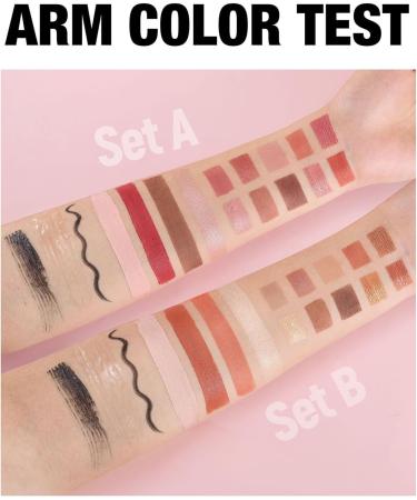 Makeup Set - 11 Piece Professional Kit | Complete Set With Eyeshadow Concealer Lipstick Mascara | Makeup Set For Girls Daily Use And Occasions - Buy Online on GoSupps.com