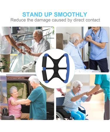 Sotvacmit Standing Aid and Handicap Lift Assist for Elderly & Disabled - Non-Slip Handle, Blue - Buy Online on GoSupps.com