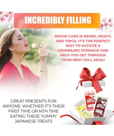 Fusion Select Japanese Strawberry Daifuku Mochi Sampler - 3 Pack - Buy Online on GoSupps.com