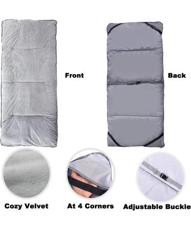 Camping Sleeping Pad 75"x29" Lightweight Foldable Sleeping Camping Cot Pad for Adults Soft Camping Cot Mattress Pad Portable for Outdoor Hiking Gray Th" - Buy Online on GoSupps.com