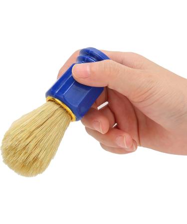 Razor Brush for Soft Hair - Exquisite Blue Shaving Brush with Fine Bristles - Perfect Gift for Grooming Enthusiasts - Buy Online on GoSupps.com