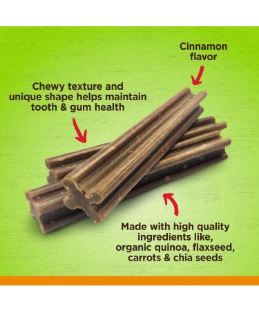 Zoe Dental Sticks for Dogs Antioxidant Large Cinnamon Flavor 6.6 oz - Buy Online on GoSupps.com