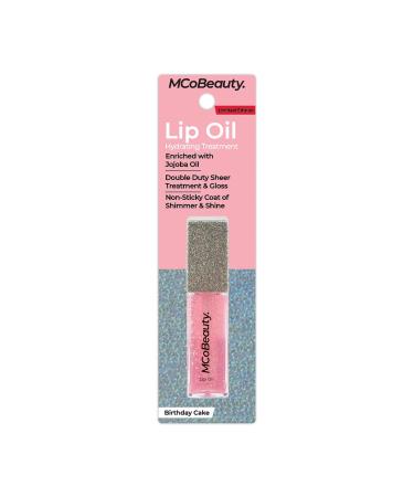 MCoBeauty Lip Oil Hydrating Treatment - Birthday Edition | Vegan & Cruelty-Free | Moisturizing Shine for Gorgeous Lips - Buy Online on GoSupps.com