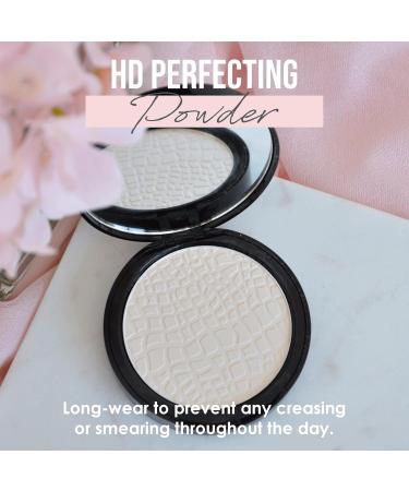 Manna Kadar Beauty HD Perfecting Powder - Ultra-Fine Setting Powder for Flawless Skin Reduces Shine Blurs Imperfections Colorless Universal Shade Long-Lasting Makeup Solution - Buy Online on GoSupps.com