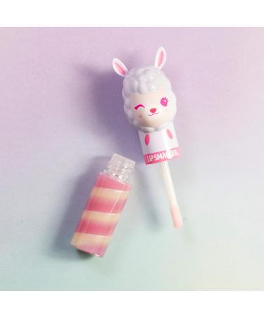 Lip Smacker Llama Lip Gloss - Swirl Strawberry & Berry Flavored Lippy Pal - 0.14 oz (Pack of 1) - Buy Online on GoSupps.com