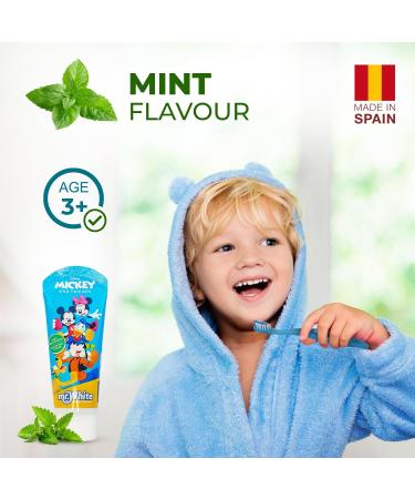  Mr White Toothpaste - Mickey and Friends - 75 ml - Buy Online on GoSupps.com
