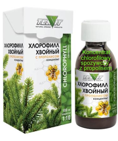 Chlorophyll concentrate with propolis 100 ml
