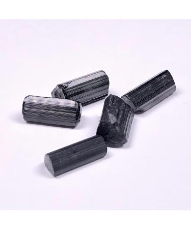 Natural Crystal Rough Natural Crystals and Stones 5 Pack Natural Black Tourmaline Crystal Rough Specimens Crystal Stones Gems Raw Minerals for Decoration QINTINYIN 11-20mm - Buy Online on GoSupps.com