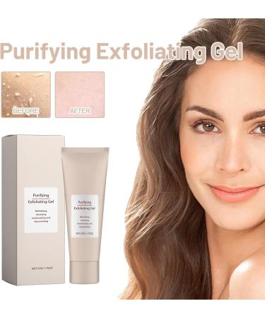 YUNFAX Cleansing peeling gel facial peeling gentle peeling gel for all skin types deep cleansing moisturizing with mild formula natural beauty to reveal 3 pieces 3 pieces - Buy Online on GoSupps.com