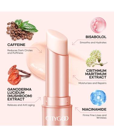 CITYGOO Caffeine Eye Cream Stick: Anti-Aging Firming & Moisturizing Balm for Dark Circles Puffiness & Eye Bags - Travel-friendly for Women (Caffeine Eye Cream 1pcs) Caffeine Eye Cream 0.1 Ounce (Pack of 1) - Buy Online on GoSupps.com