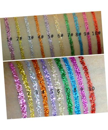 Didiseaon 30 Pcs Eyeliner Liquid Eyeshadow Shimmery Eyeliner Liquid Eyeliner - Buy Online on GoSupps.com