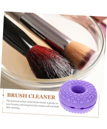 minkissy Cleanser Makeup Brush Make up Purple Cleaner Silica Gel - Buy Online on GoSupps.com