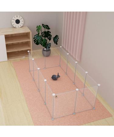 HOMICKER Pet Playpen: Portable Small Animals Fence for Guinea Pigs, Bunny, Ferrets, Hamsters, Puppies and more - Buy Online on GoSupps.com