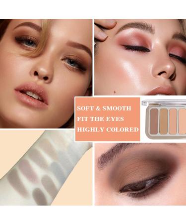 9 Colors Eyeshadow Palette Matte Nude Eye Makeup Palette Ultra-Blendable Long Lasting High Pigmented Waterproof Nudes Neutral Smooth Eye Shadow Palette for Women Natural Charming Looking #01 9 Colors #01 - Buy Online on GoSupps.com