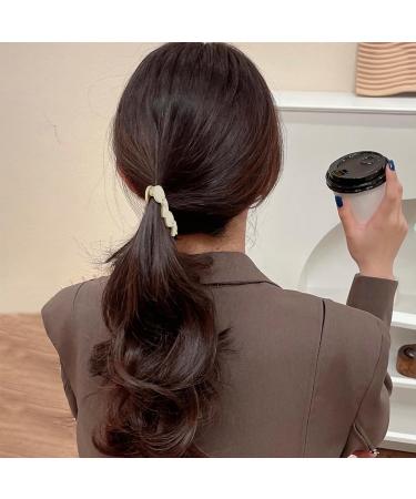 Hapdoo 6PCS Bow Oval Banana Clips for Medium Hair - Strong Hold Hair Accessories for Women and Girls - Buy Online on GoSupps.com