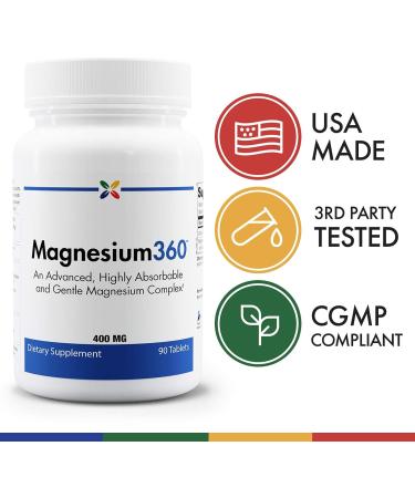 Stop Aging Now Magnesium360: Advanced Highly Absorbable Magnesium Complex - 90 Tablets - Buy Online on GoSupps.com