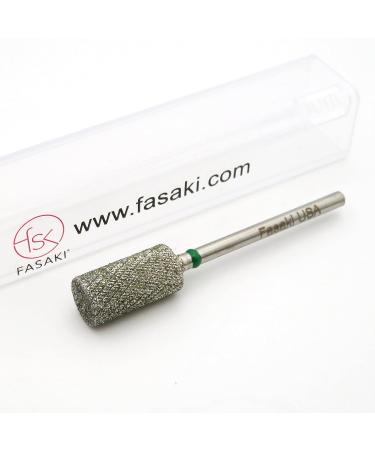 FASAKI 3/32 Nail Drill Bits - Coarse Diamond Cross Cut Sanding Shaft for Electric File Nail Sanders - Manicure Pedicures - Silver - Buy Online on GoSupps.com