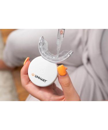 Linhart Whitening Gel Refills - 35% Carbamide Peroxide 3mL Syringes for at-Home Teeth Whitening - Same Formula Used by Dentists in NYC - Minimizes Sensitivity Maximizes Brightness - Pack of 4 - Buy Online on GoSupps.com