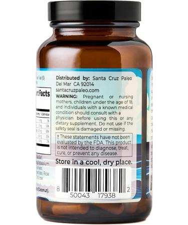 Santa Cruz Paleo Electrolyte Capsules for Hydration Support, Zero Sugar, Keto Friendly Magnesium Potassium Sodium Calcium Supplement, Paleo & Gluten Free, Travel Essentials, 150 Capsules - Buy Online on GoSupps.com