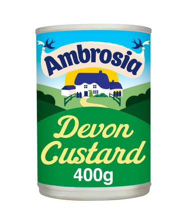Ambrosia Devon Ready-to-Eat Original Custard Can 400 g (Pack of 1) - Buy Online on GoSupps.com