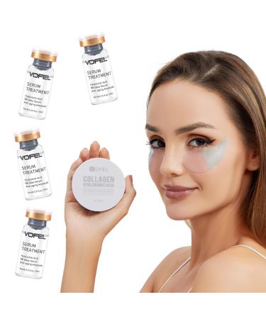 VOFEL Hyaluronic Acid Serum for Face Eye Patches for Wrinkles