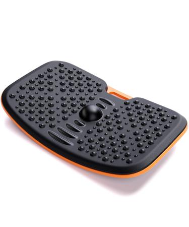 Anti Fatigue Mat Balance Board Standing Desk Mat Balance Boards Sit Stand Desk Mat Accessory Ergonomic Design Non-Slip Bottom Wobble Balance Board Black Medium