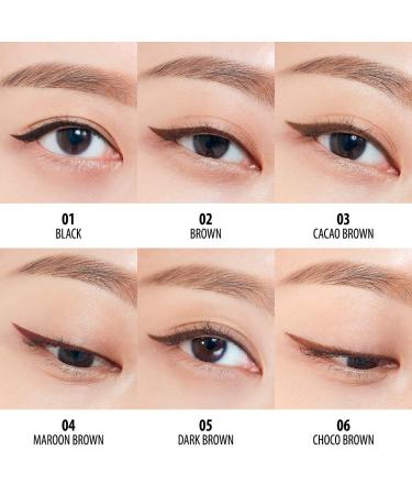CLIO Sharp So Simple Waterproof Pencil Eye Liner - Dark Brown (#5) | Micro Precision Tip, Long Lasting, Smudge-Resistant - 1 Count - Buy Online on GoSupps.com