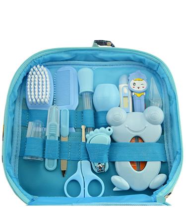 Buy 13-Part Baby Care Set | Complete Baby Care Kit with Nail & Nose Care | Blue Handbag Included | International Shipping Available - Buy Online on GoSupps.com