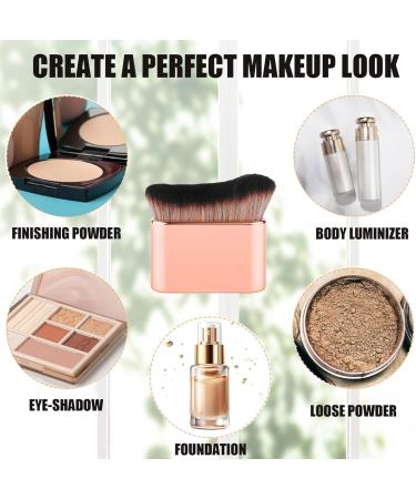 Body Makeup Brush Tanning Brush Body Brush Makeup Tan Application Brush Brush Tanning Tan Face Brush Tan Body Brush Fake Tan Brush Kabuki Brush For Body & Leg Makeup(Rose Gold) - Buy Online on GoSupps.com