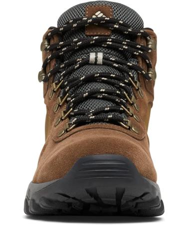 Columbia Men's Newton Ridge Plus II Waterproof Hiking Boots - Suede - 44 EU - Dark Brown & Dark Grey - International Shipping Available - Buy Online on GoSupps.com