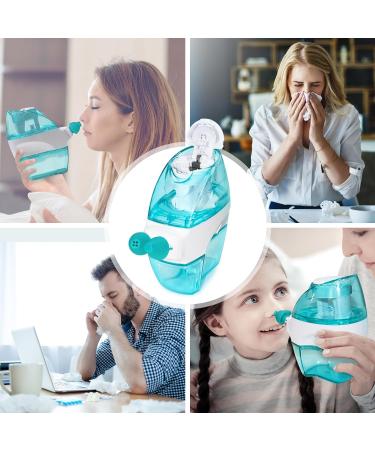FireAnt 3 Pairs Nose Pillows Compatible with Navage Nasal Care - High Grade Silicone Nose Buds Sinus Pillows Compatible with Navage Nasal Irrigation System (Small Standard Extra Large) in Blue - Buy Online on GoSupps.com