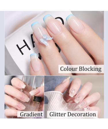 Milky White Nail Polish - Sheer Jelly Nail Polish - Translucent Nail Varnish 60 Seconds Quick Dry - Crystal Oil Based Breathable Nail Polish Long Lasting for Women Manicure at Home Jelly White - Buy Online on GoSupps.com