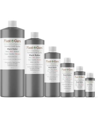 Black Butter Fragrance Oil 4 oz - Ideal for Soap Candles Bath Bombs Body Butters | Aromatherapy Essential Oil for DIY Projects - Buy Online on GoSupps.com